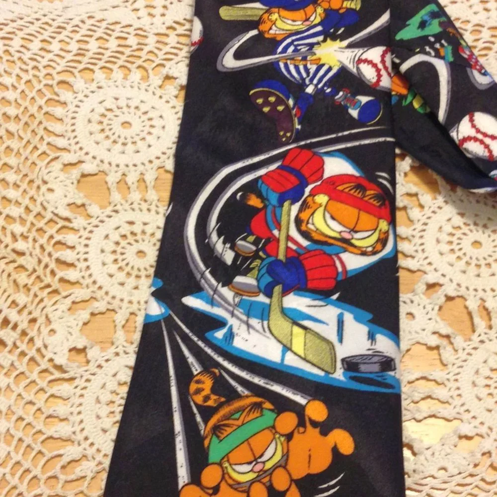 Garfield necktie - unisex sports threme